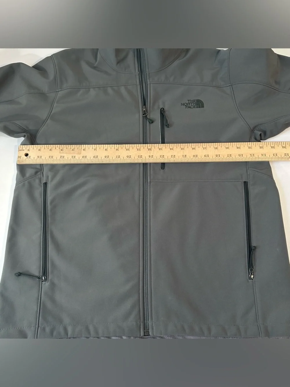 RETIRED - MENS - THE NORTH FACE - WINDWALL ZIP UP SAGE GREEN JACKET